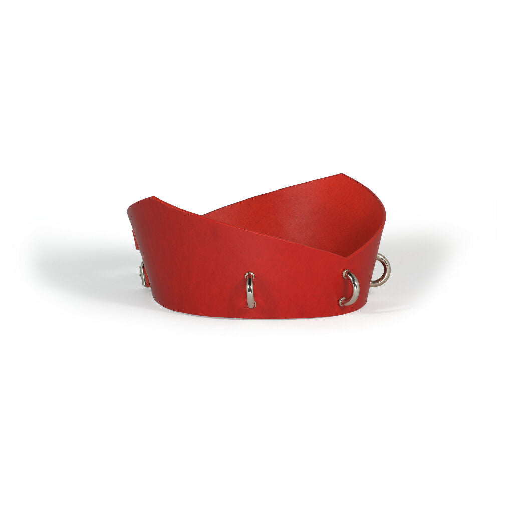 Leather Belt with D-rings