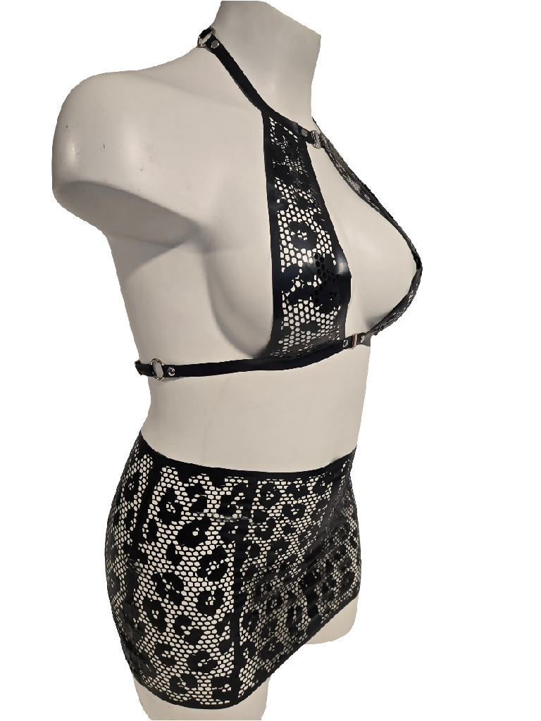 Latex Kat Net Bra - SHOWROOM
