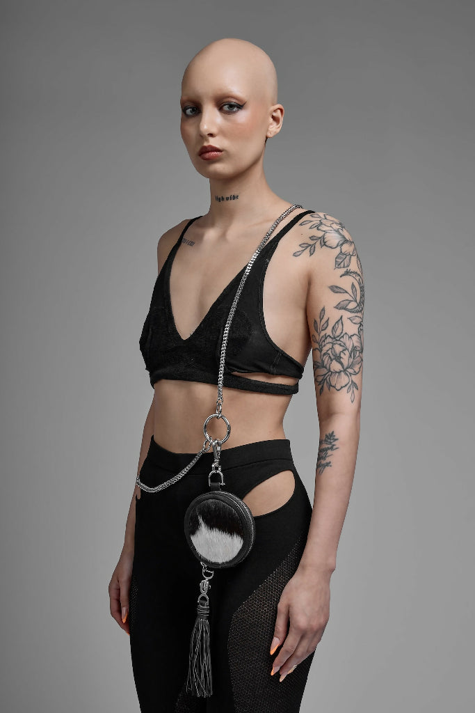 Disco bag perlensau handcrafted copy