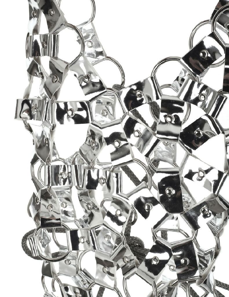 Harness made of ecoleather MIRROR