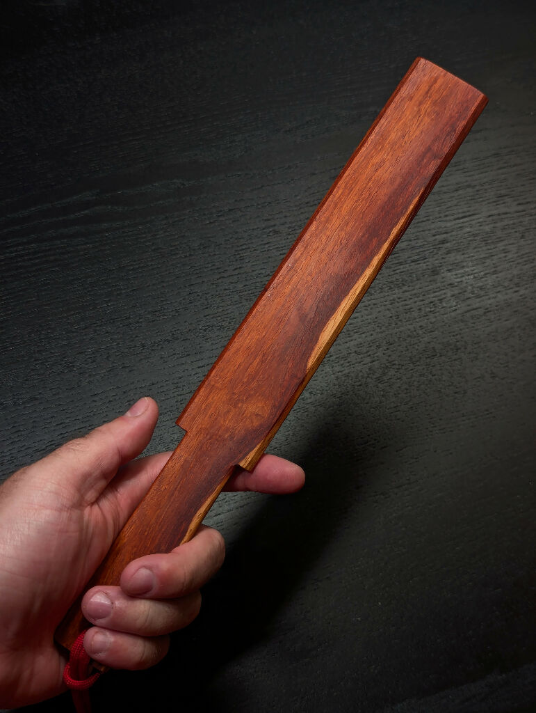 Mini Streaked Granadillo Spanking Paddle