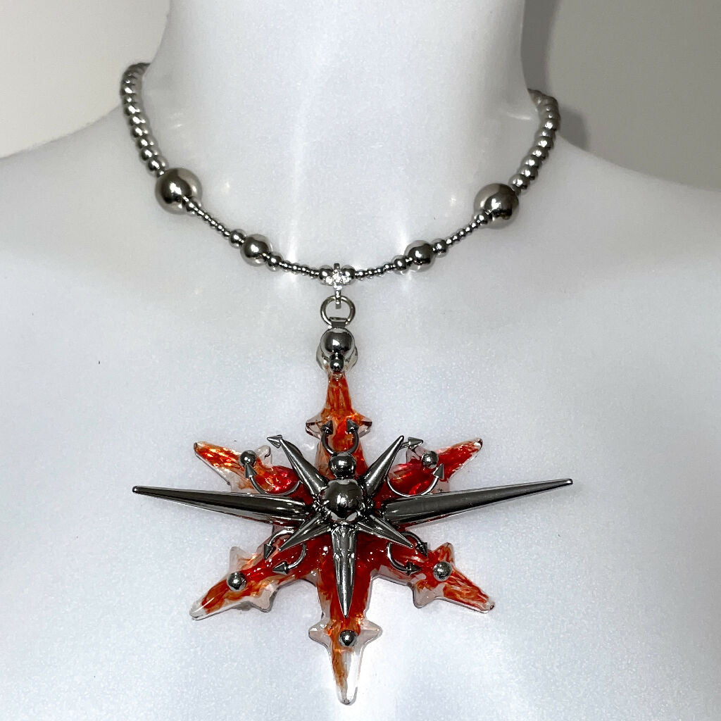 Aurora Spike necklace ( 4 different colors )