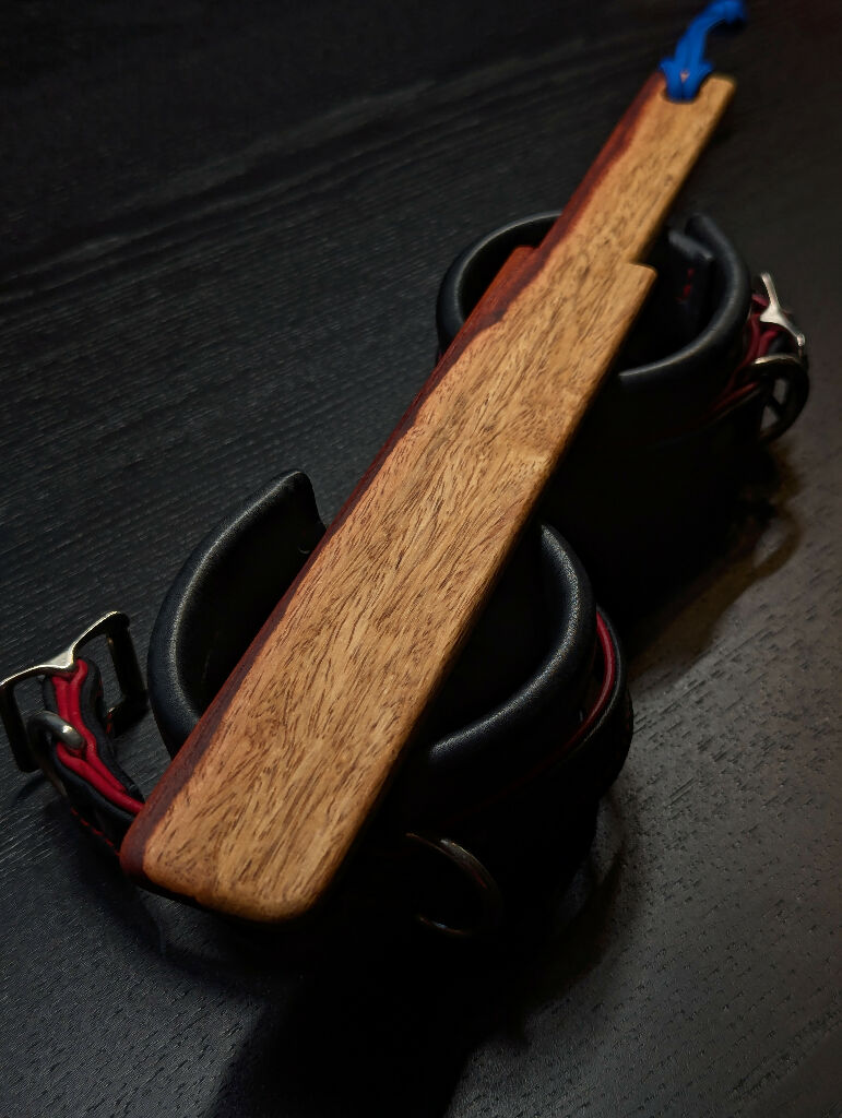 Mini Variegated Granadillo Spanking Paddle