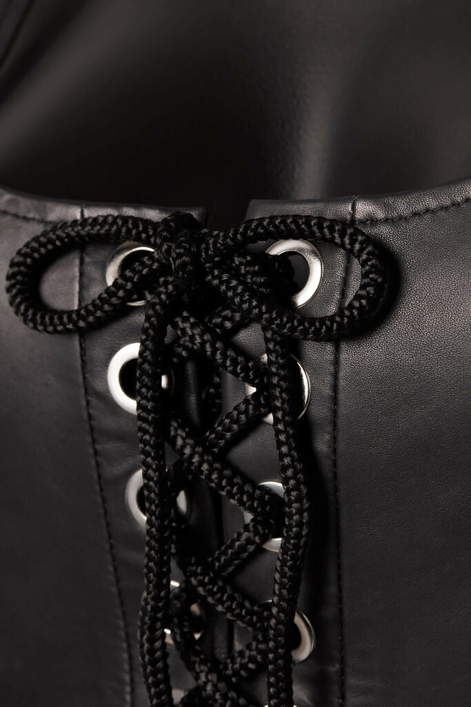 Lacis Corium Leather Bralette (5)