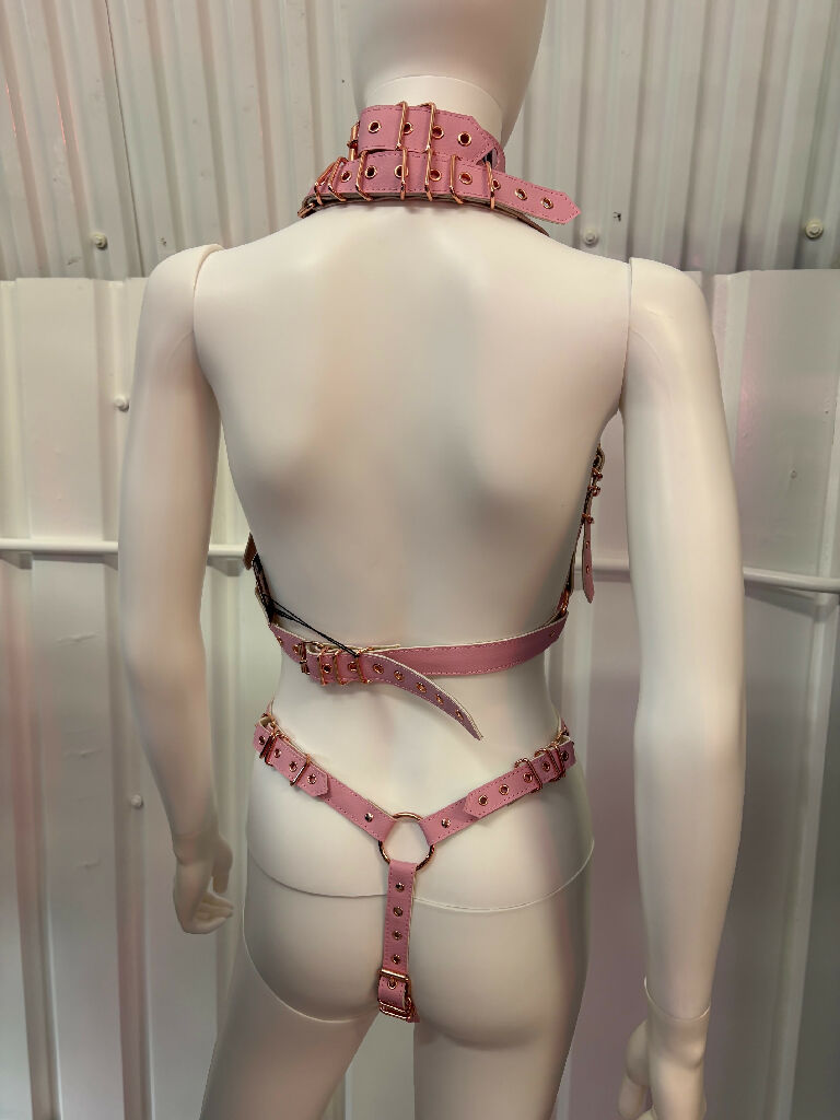 Pink 'Queen of Hearts' Thong