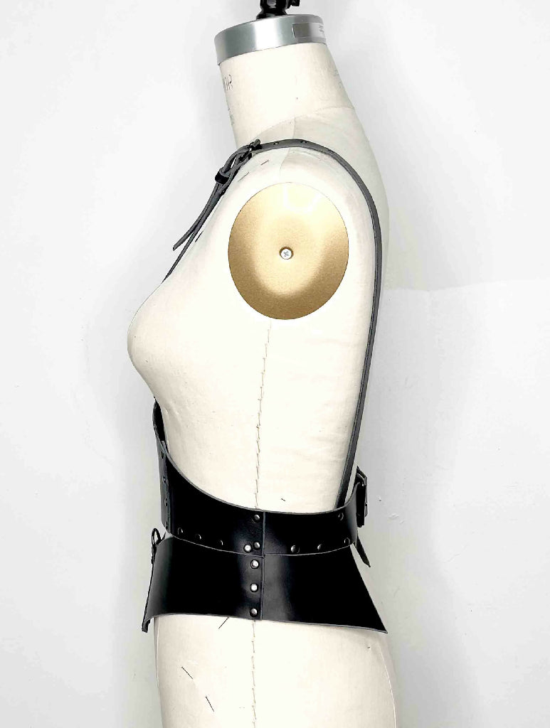 Stigma Leather Waist Cincher Harness
