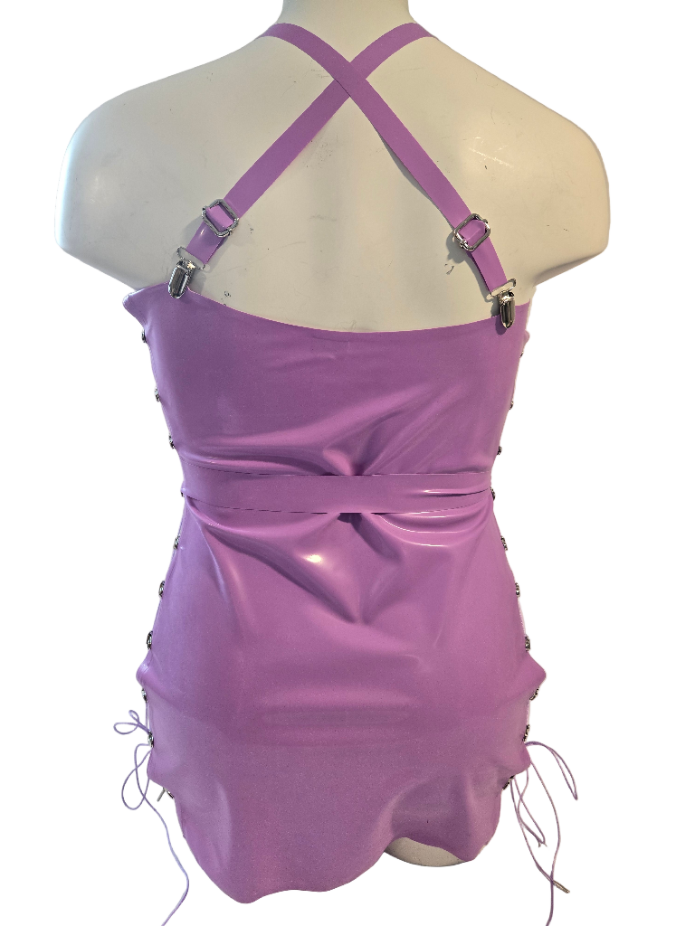 Latex Strapped Dress