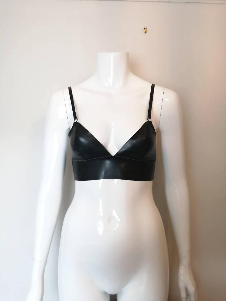 Latex Bralette, Custom Made