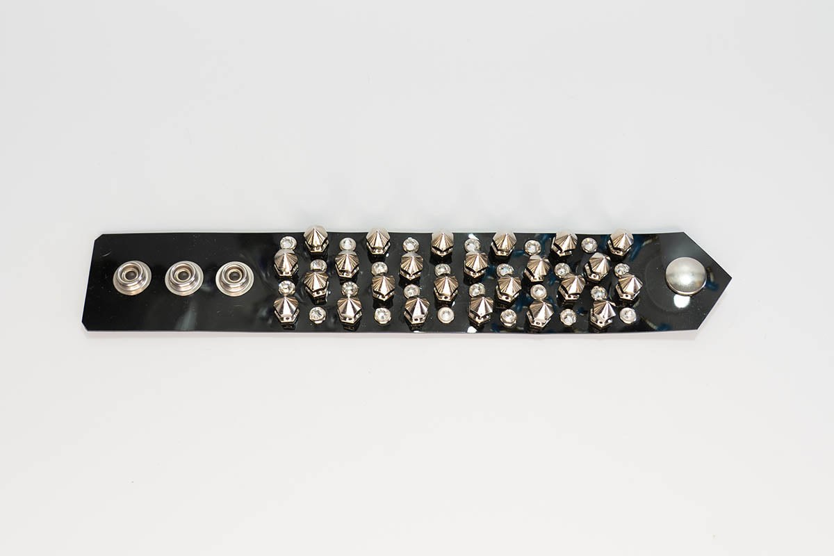 Studs and Diamonds Bangle
