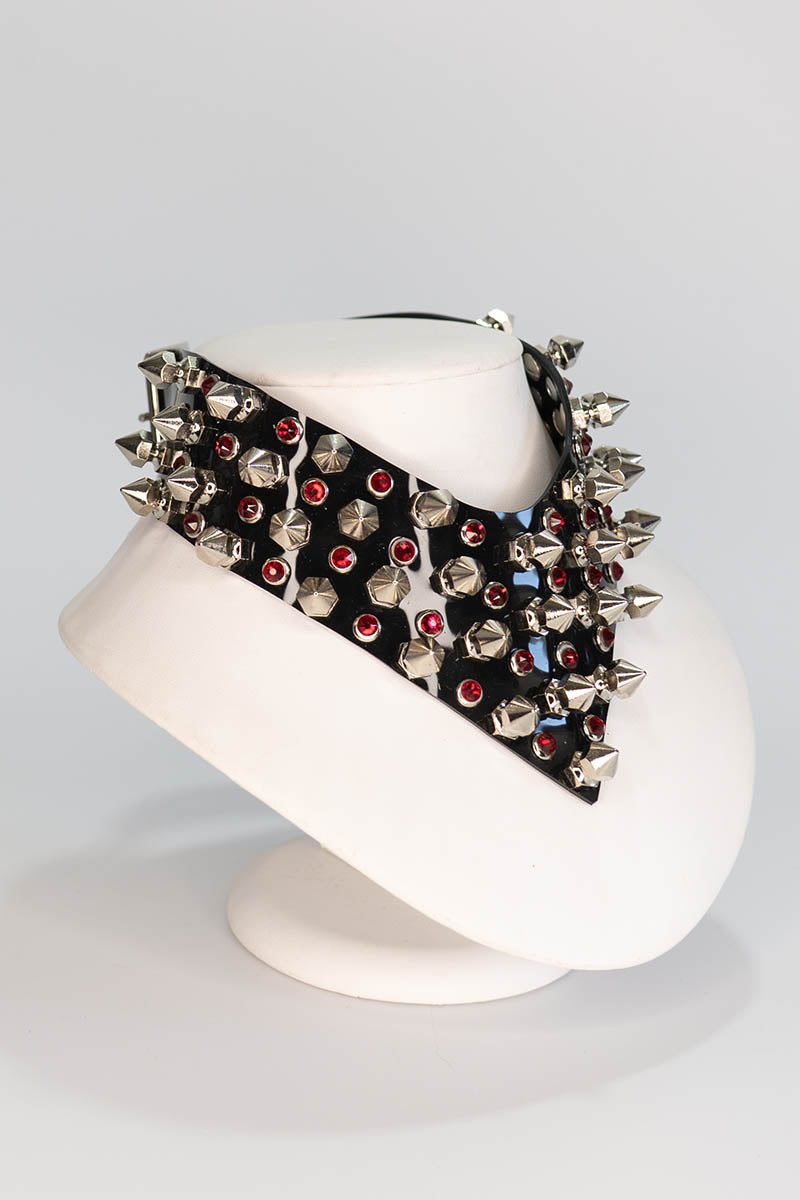 Studs and Diamonds Necklace