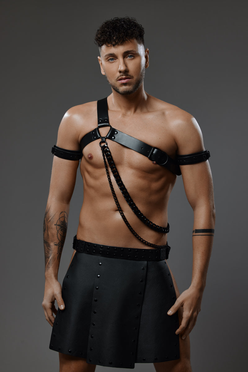 Leather Kilt "Troy"
