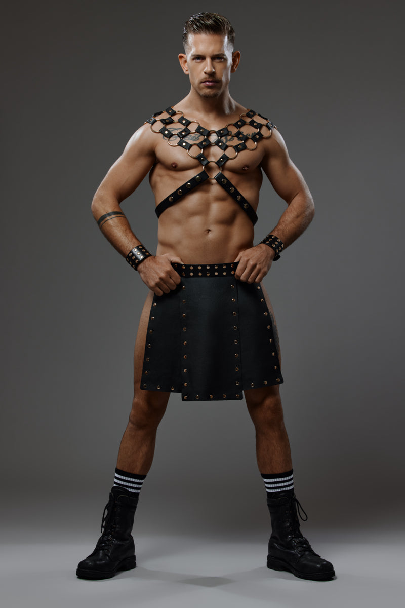 Leather Kilt "Troy"
