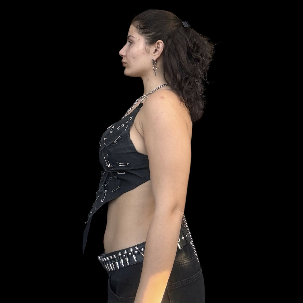 Latex top With pin Design