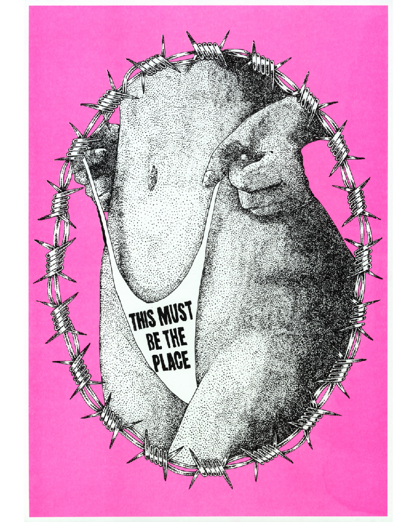 This Must Be The Place Risograph Print A3