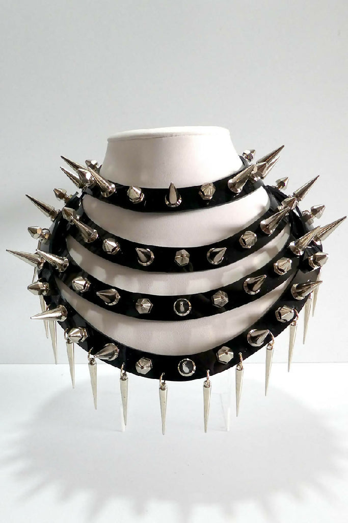 Tiered Spike Necklace
