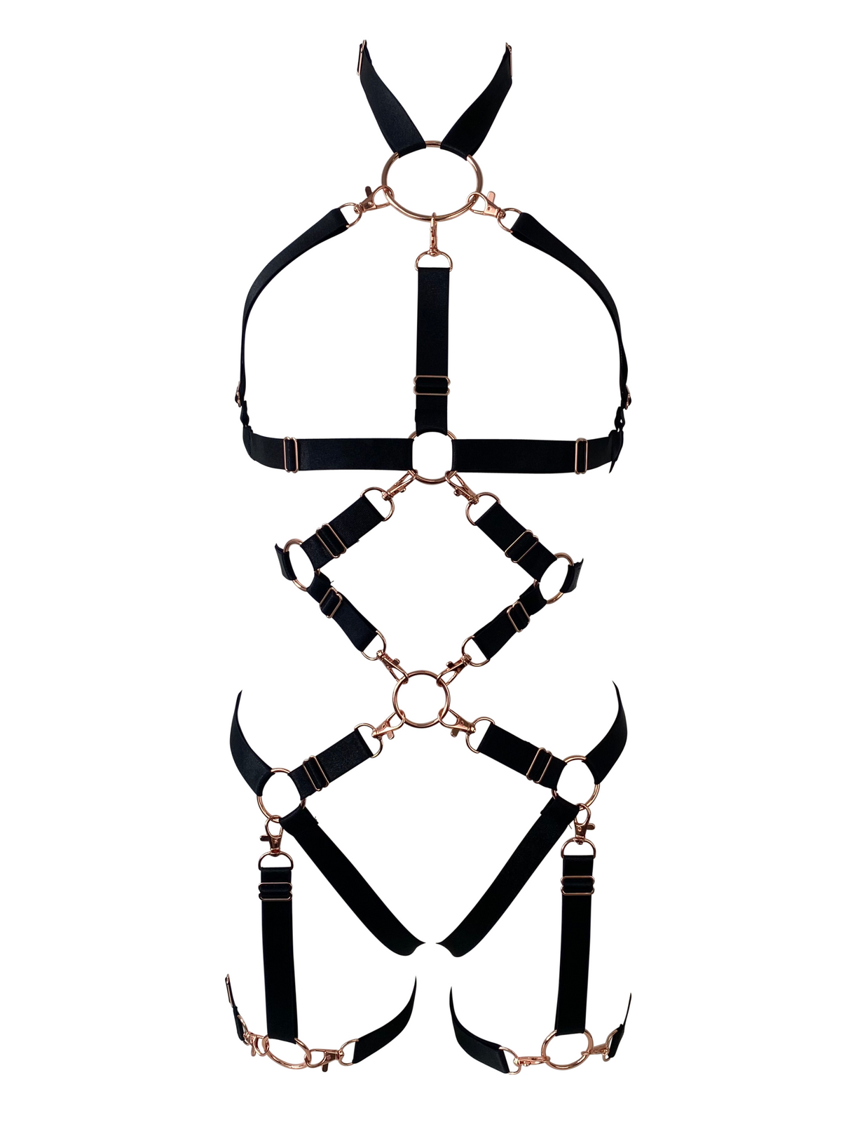 Devoted Tri Playsuit and Harness
