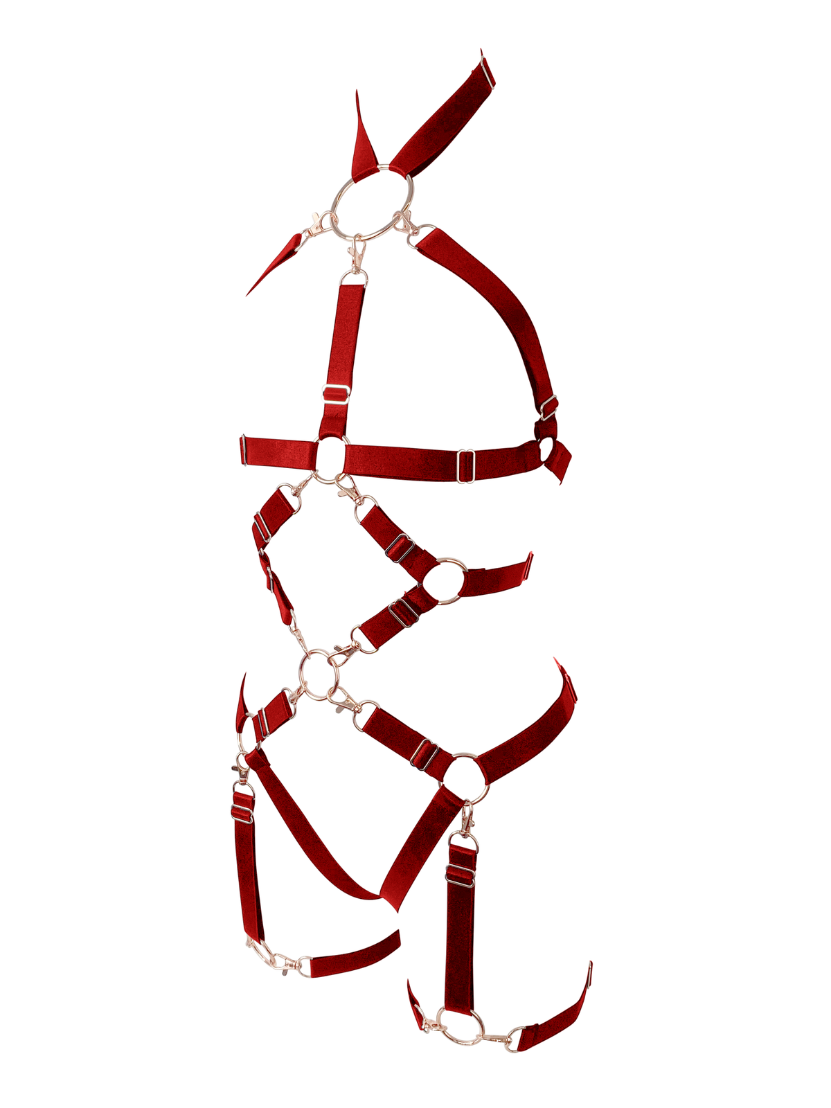 Devoted Tri Playsuit and Harness