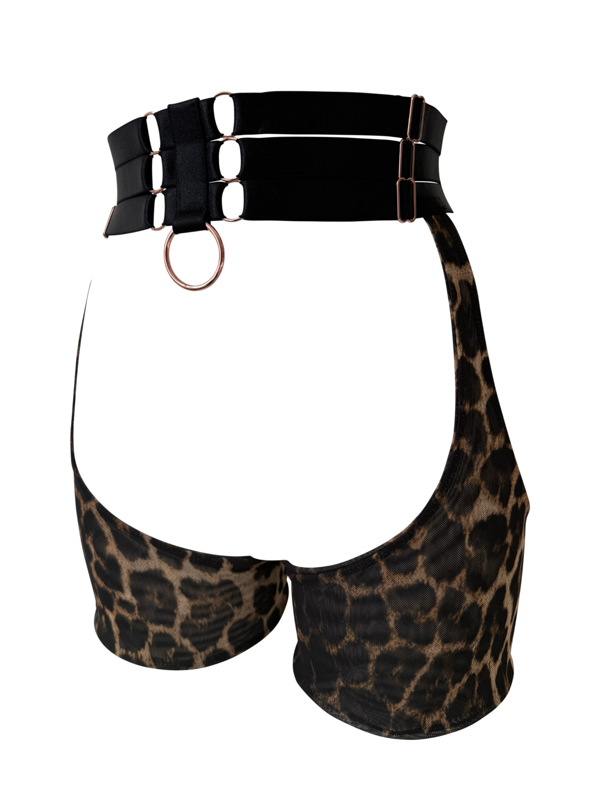 Leopard V2 Garter Chaps
