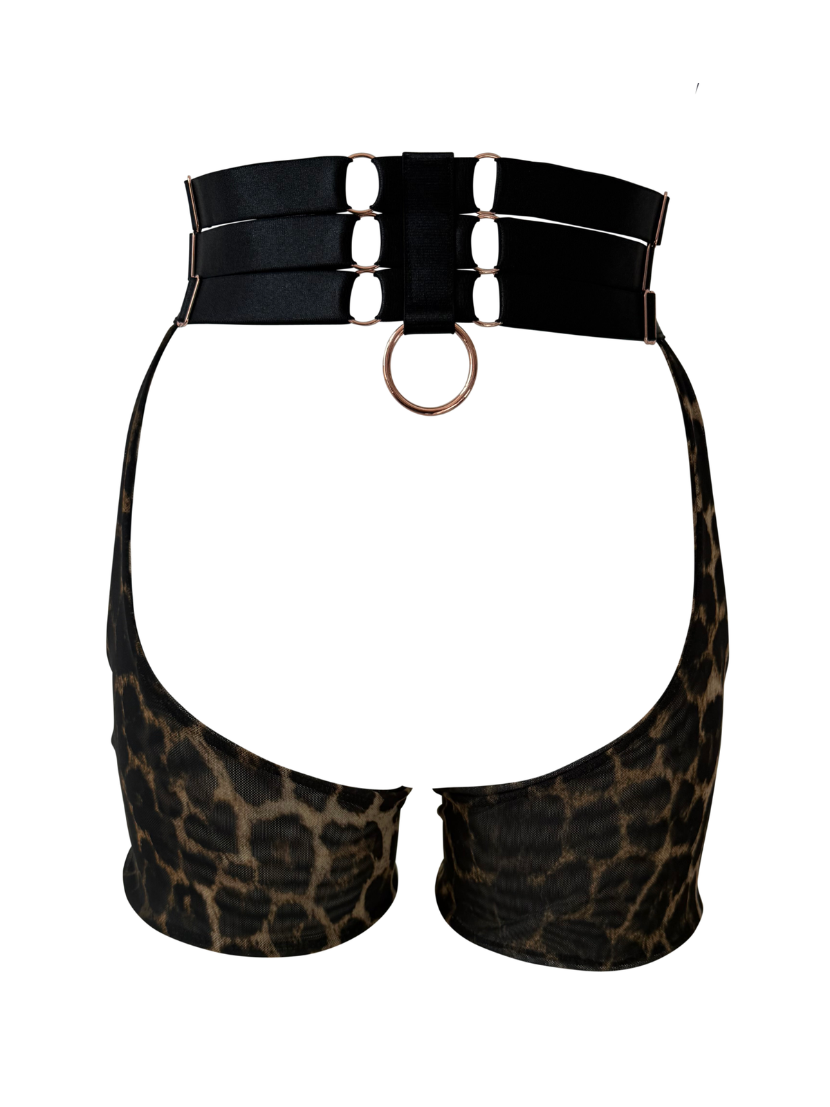 Leopard V2 Garter Chaps