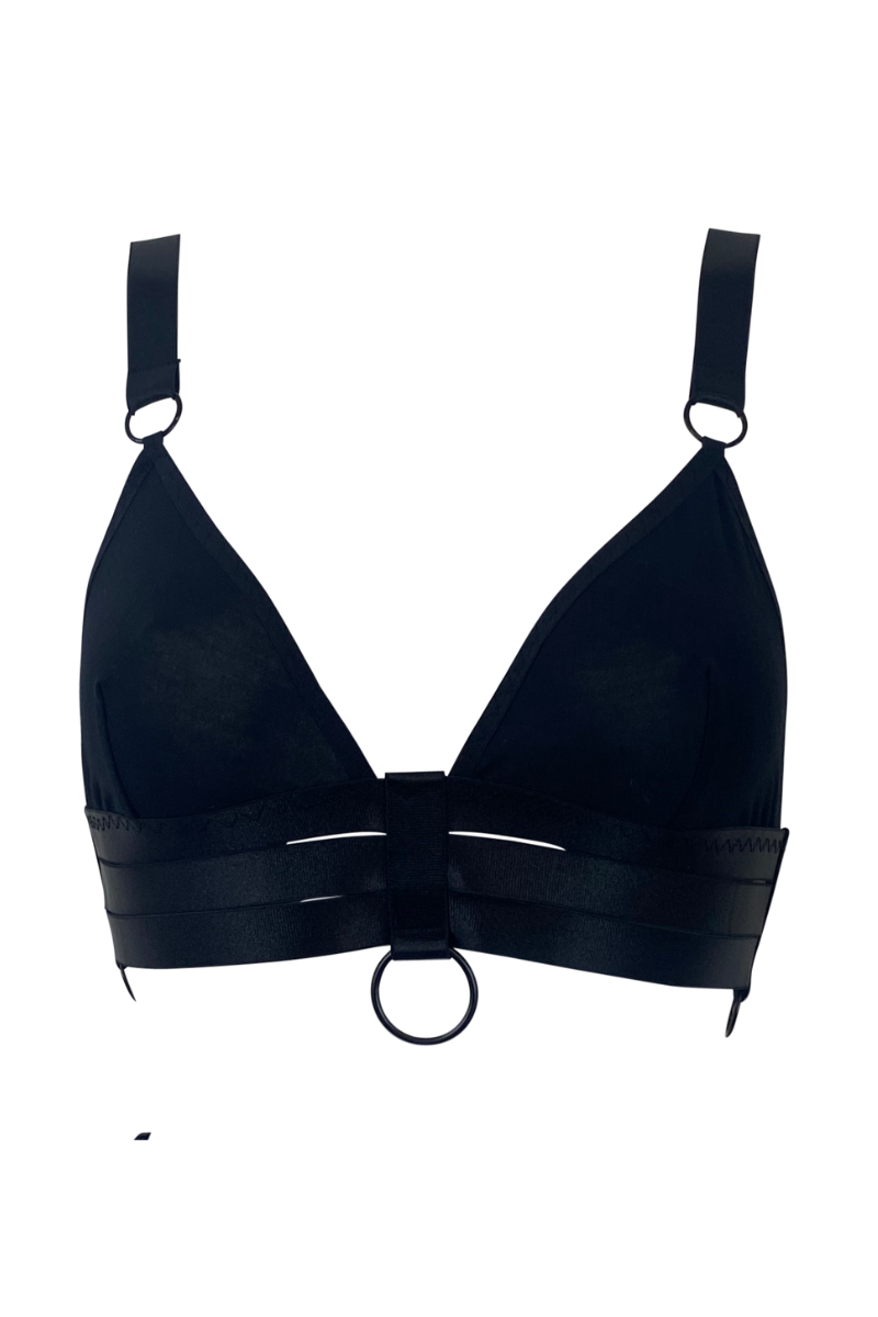 Viper Noir Bralette