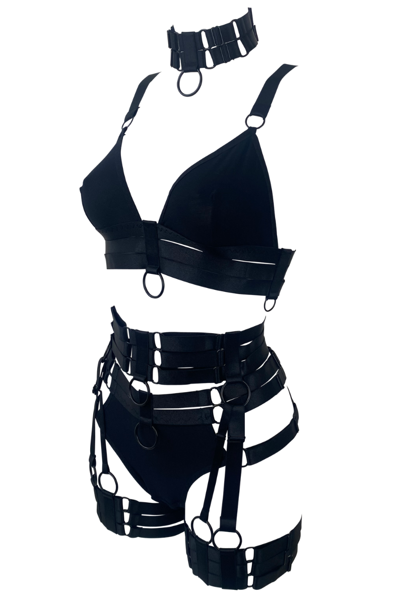 Viper Noir Bralette