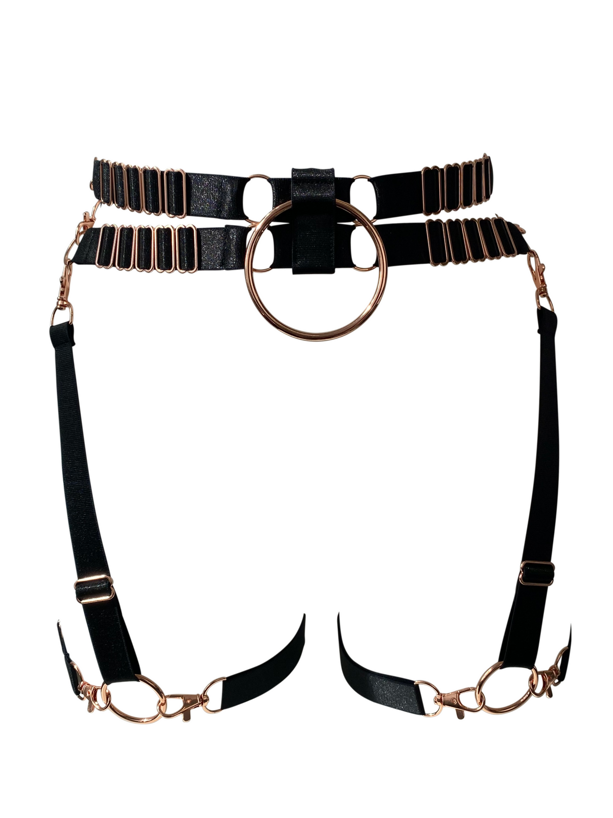Devoted Embellished Garter Belt