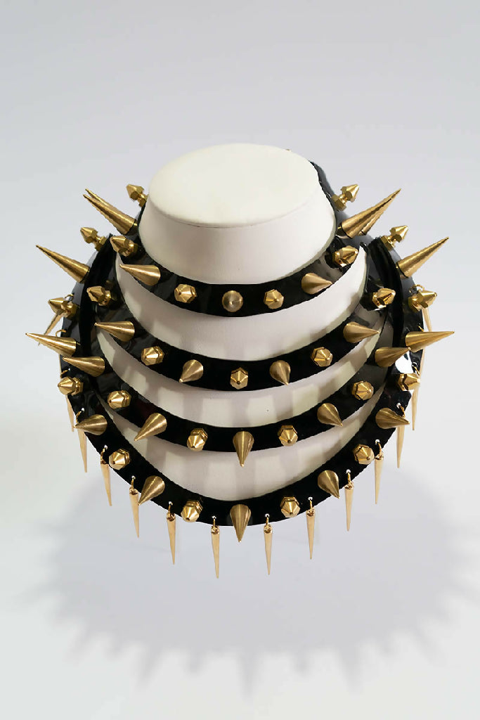 Tiered Spike Necklace