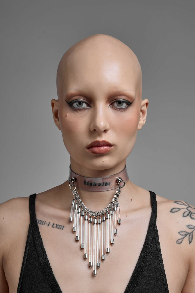 galactic choker perlensau transparent copy