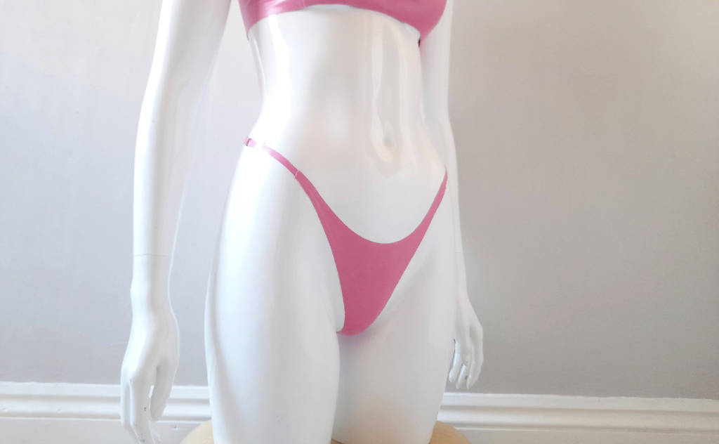 Latex G-string, Custom Made