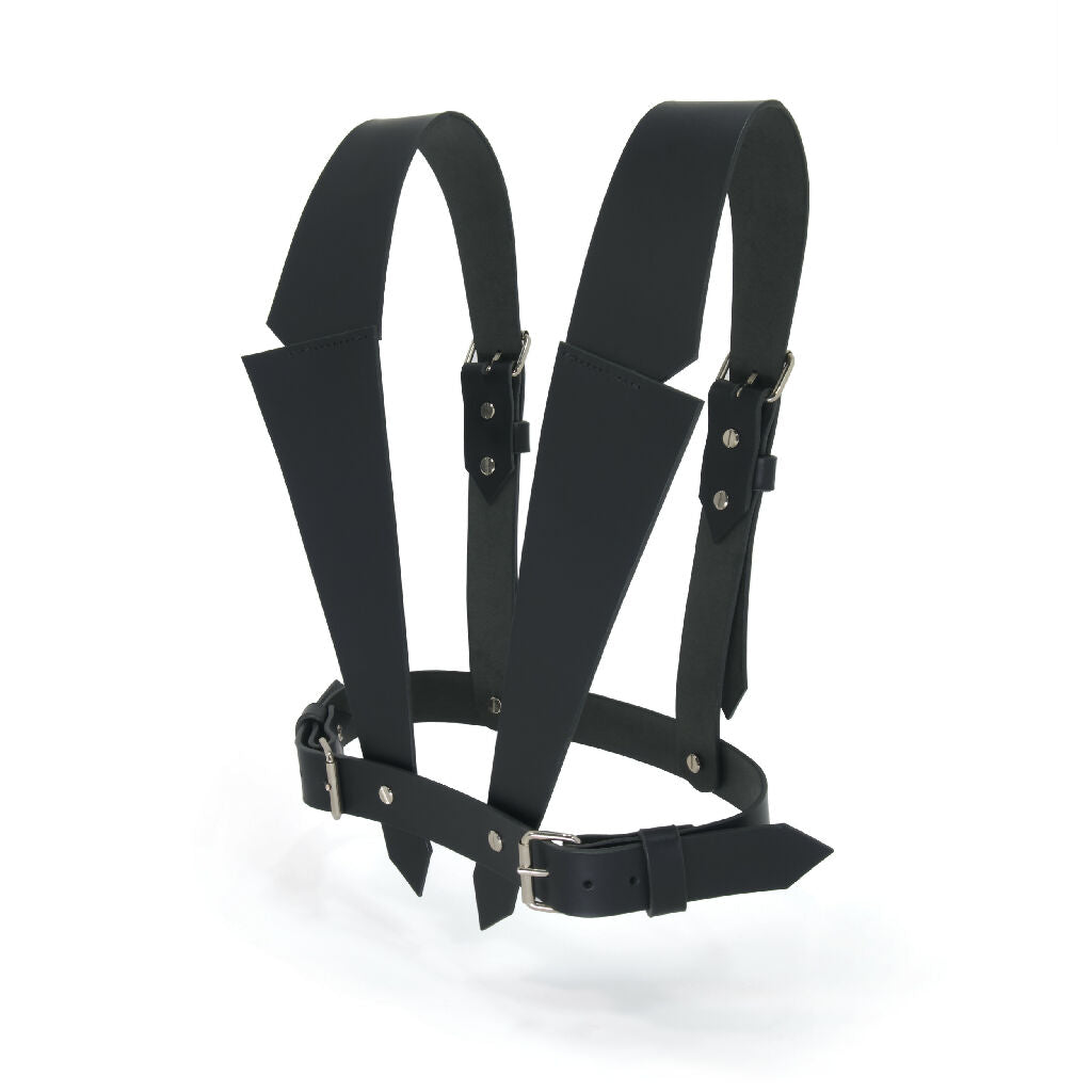 Leather Harness Lapel