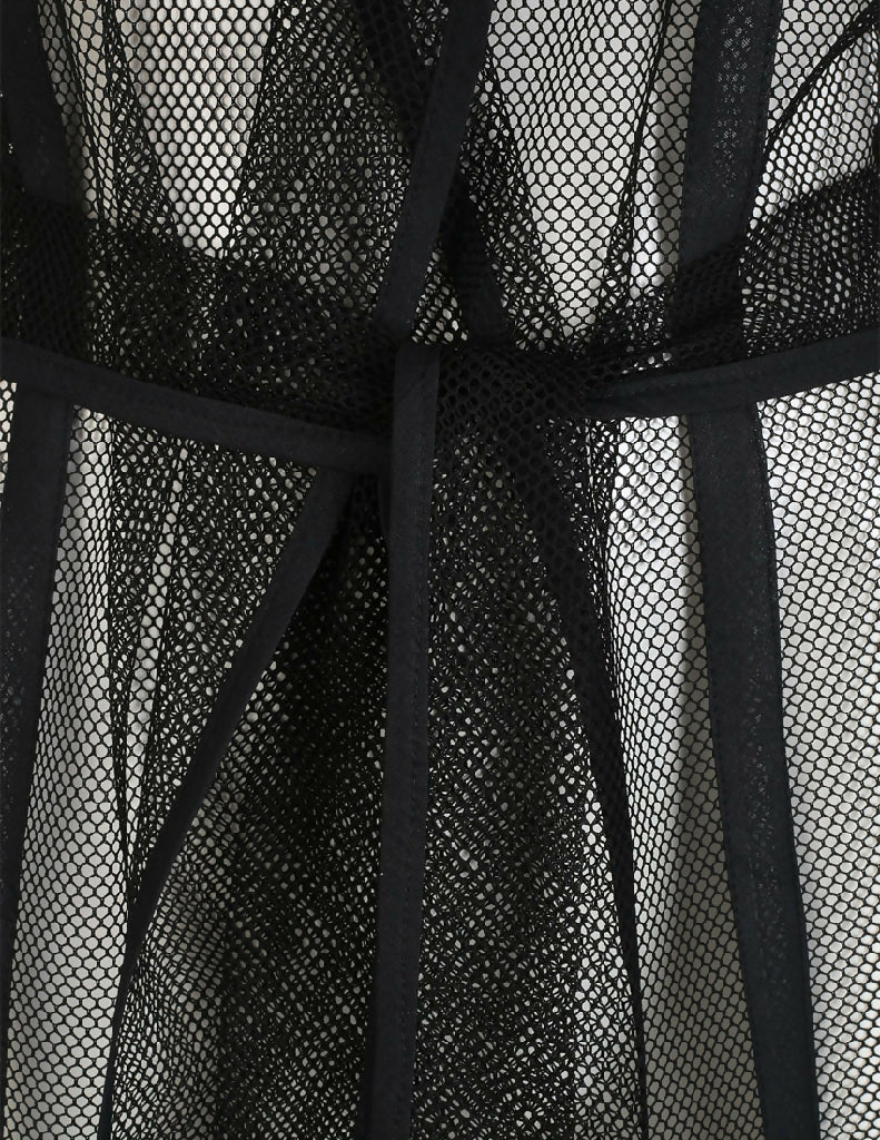 suknia_z_siatki_transparentna_bezrekawnik_dwurzedowy_fetish_techno_unisex_gothic_dracula_czarna_detal