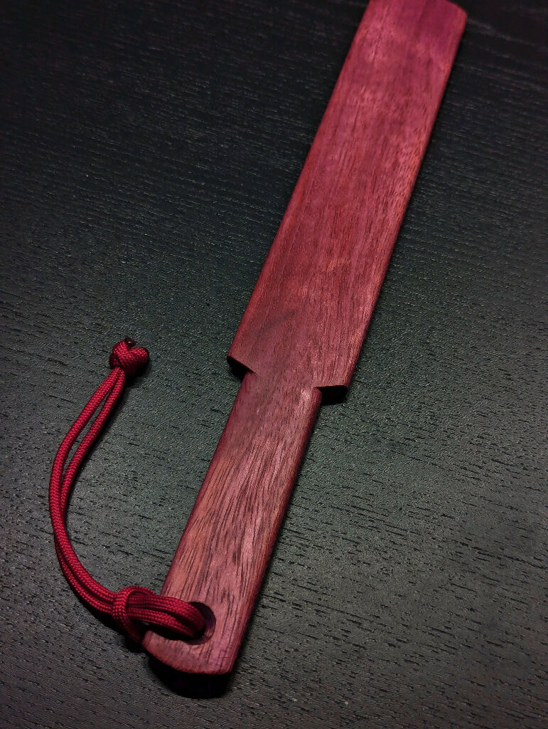 Mini Frat Boy Purpleheart Spanking Paddle