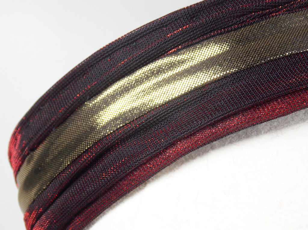 Red gold bell hop hat5