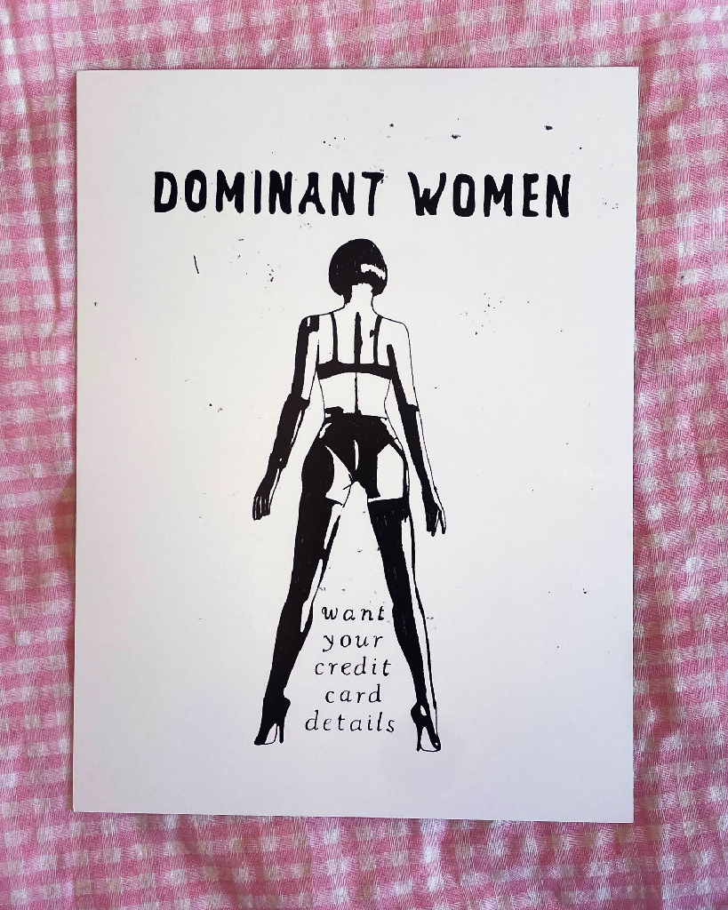 Dominant Women 6x8" Print