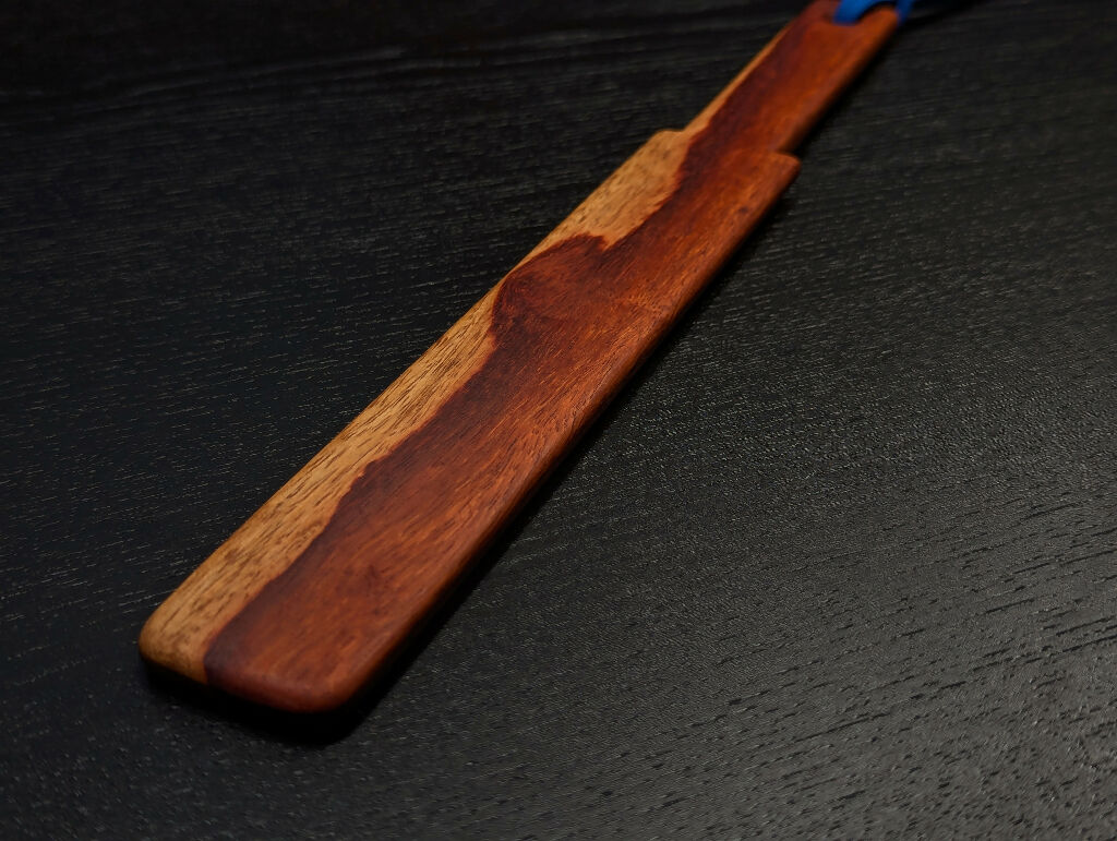 Mini Variegated Granadillo Spanking Paddle