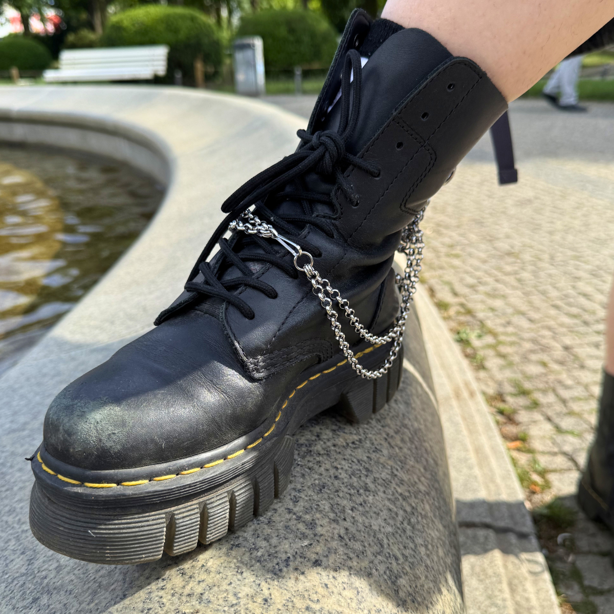 Aarhus chainmaille boot chain