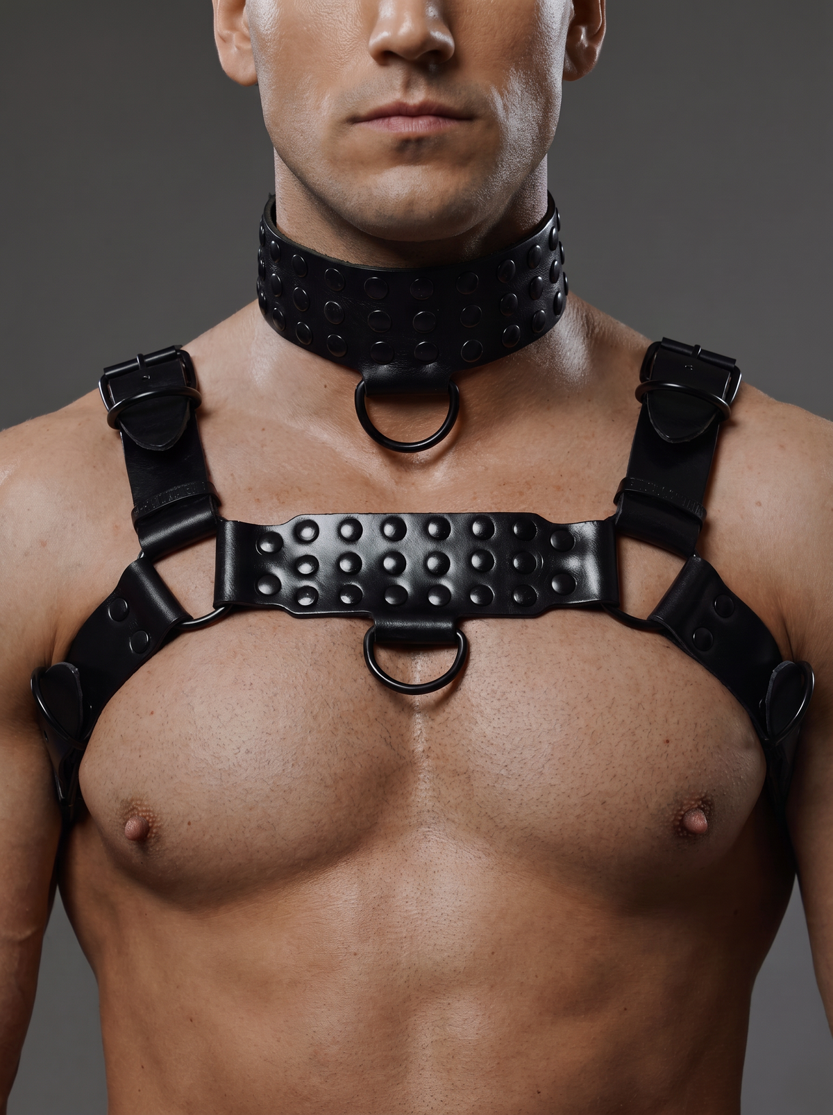 Leather Harness for Men "ALEX"
