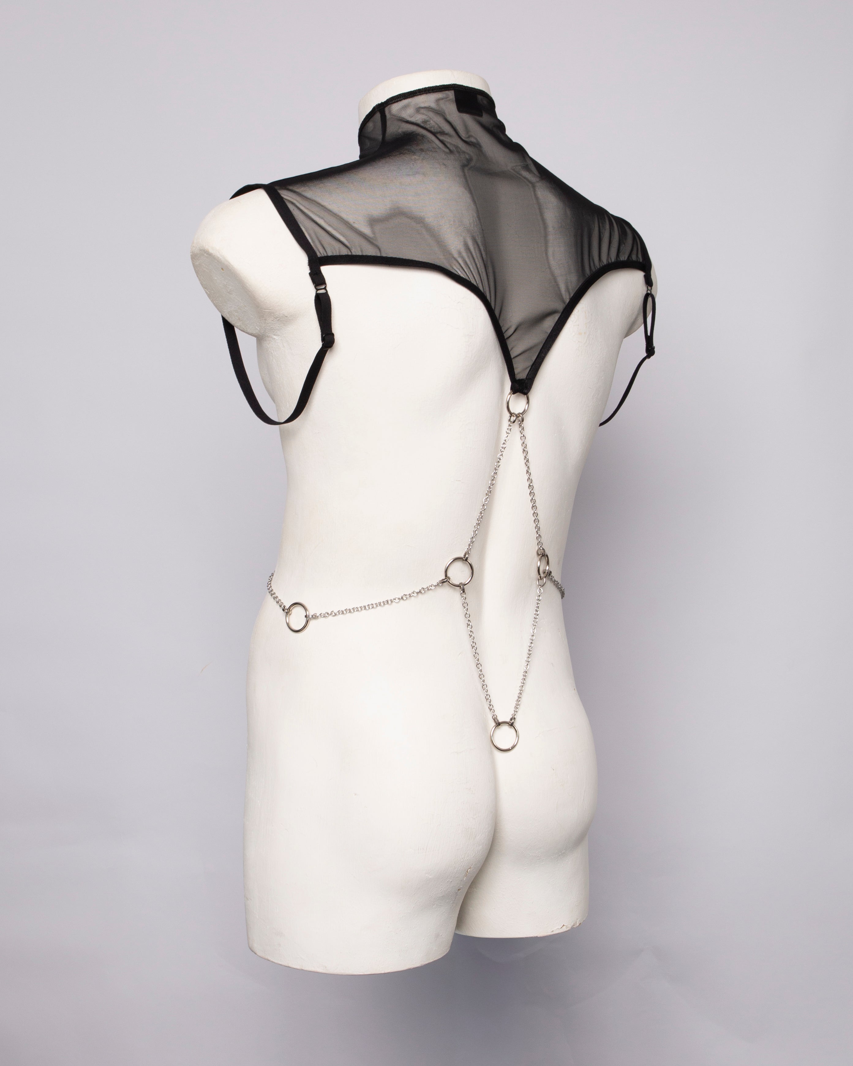 Chain Detail Mesh Top – ARES