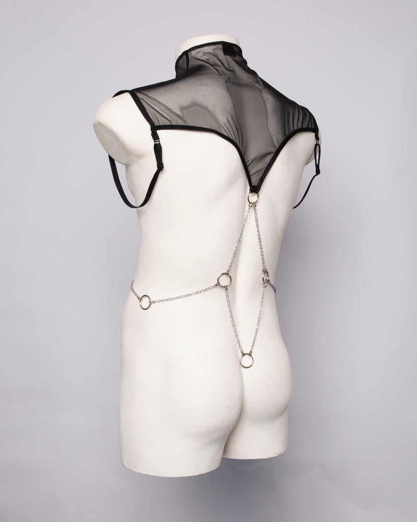 Chain Detail Mesh Top – ARES