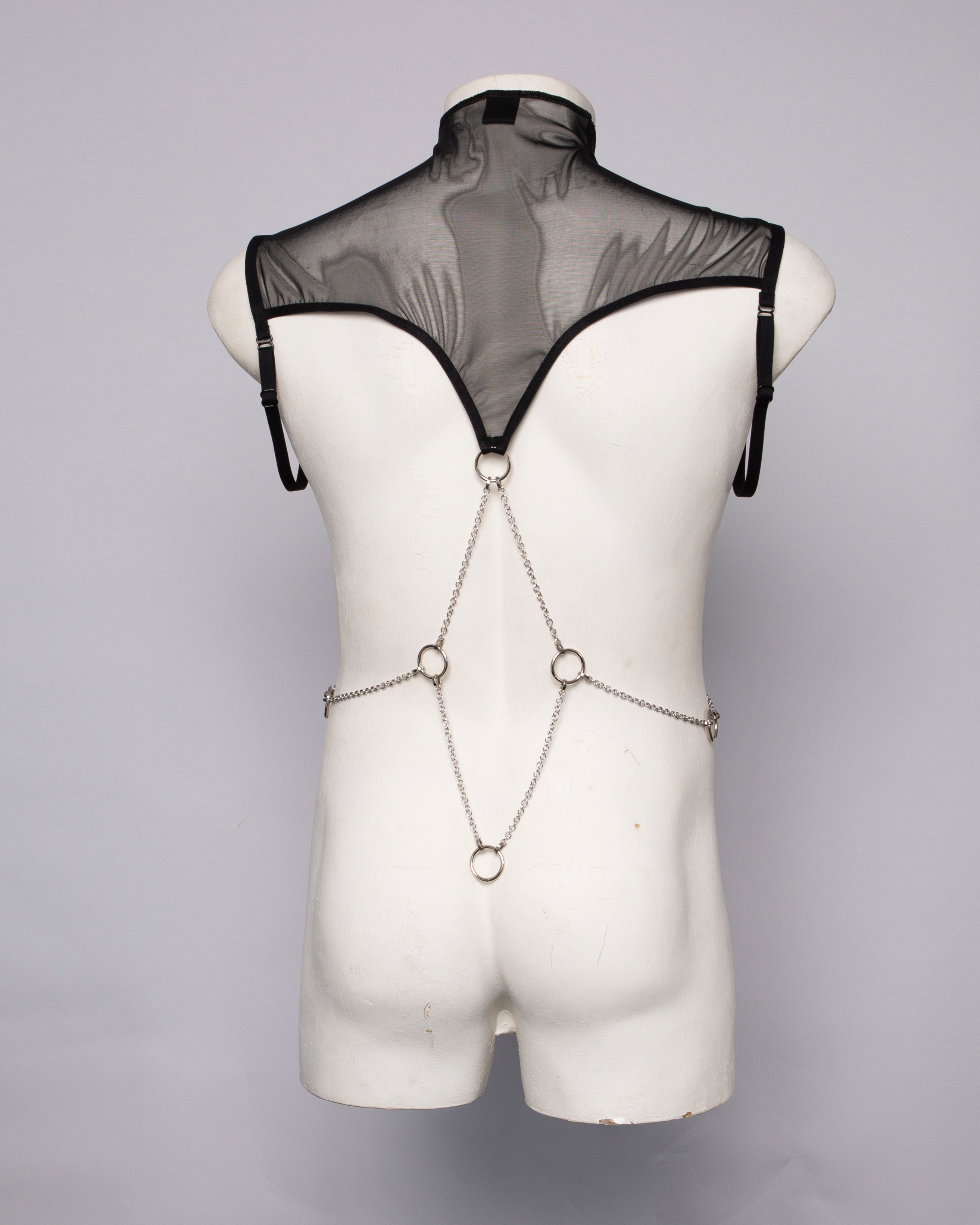 Chain Detail Mesh Top – ARES