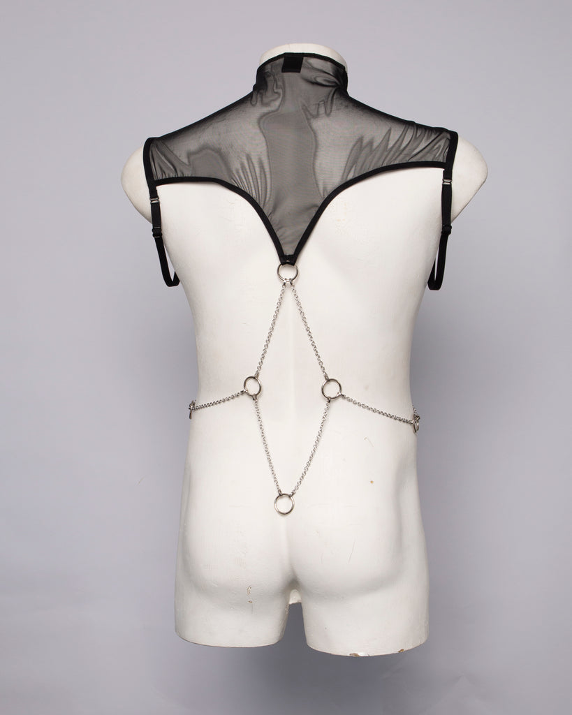 Chain Detail Mesh Top – ARES