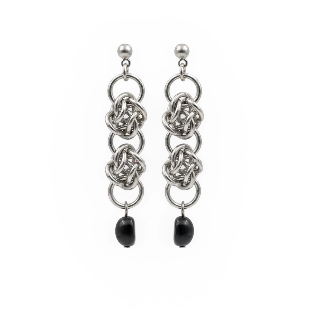Atacama chainmaille earrings