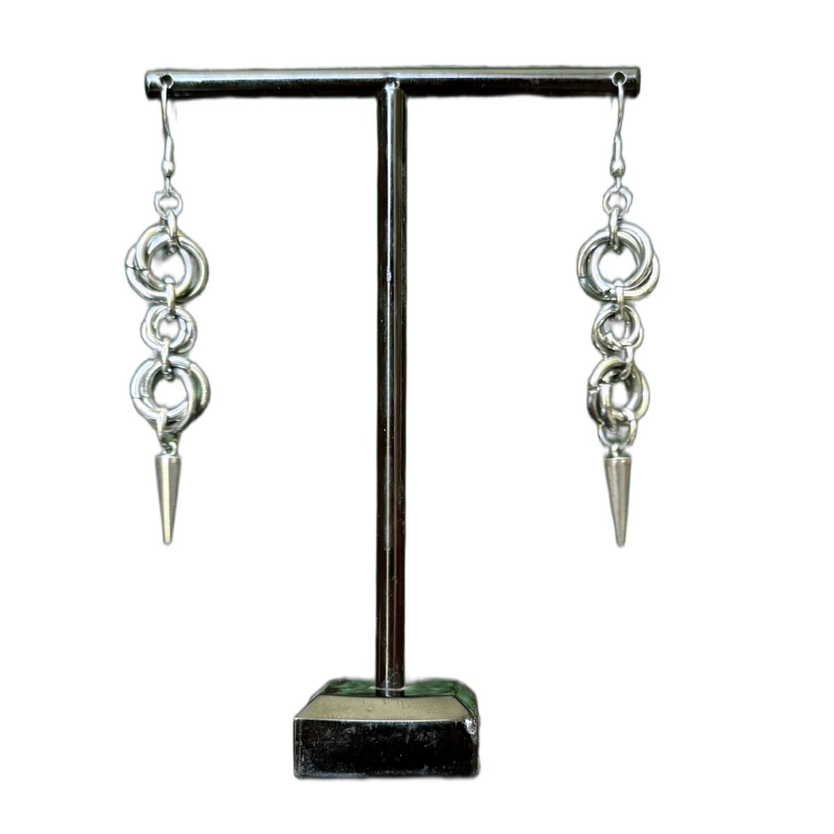 Adore chainmaille earrings image 1