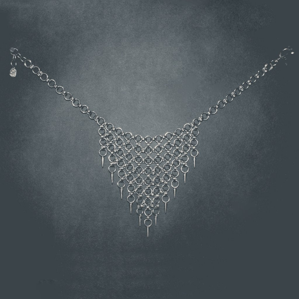Demigods chainmaille necklace image 3