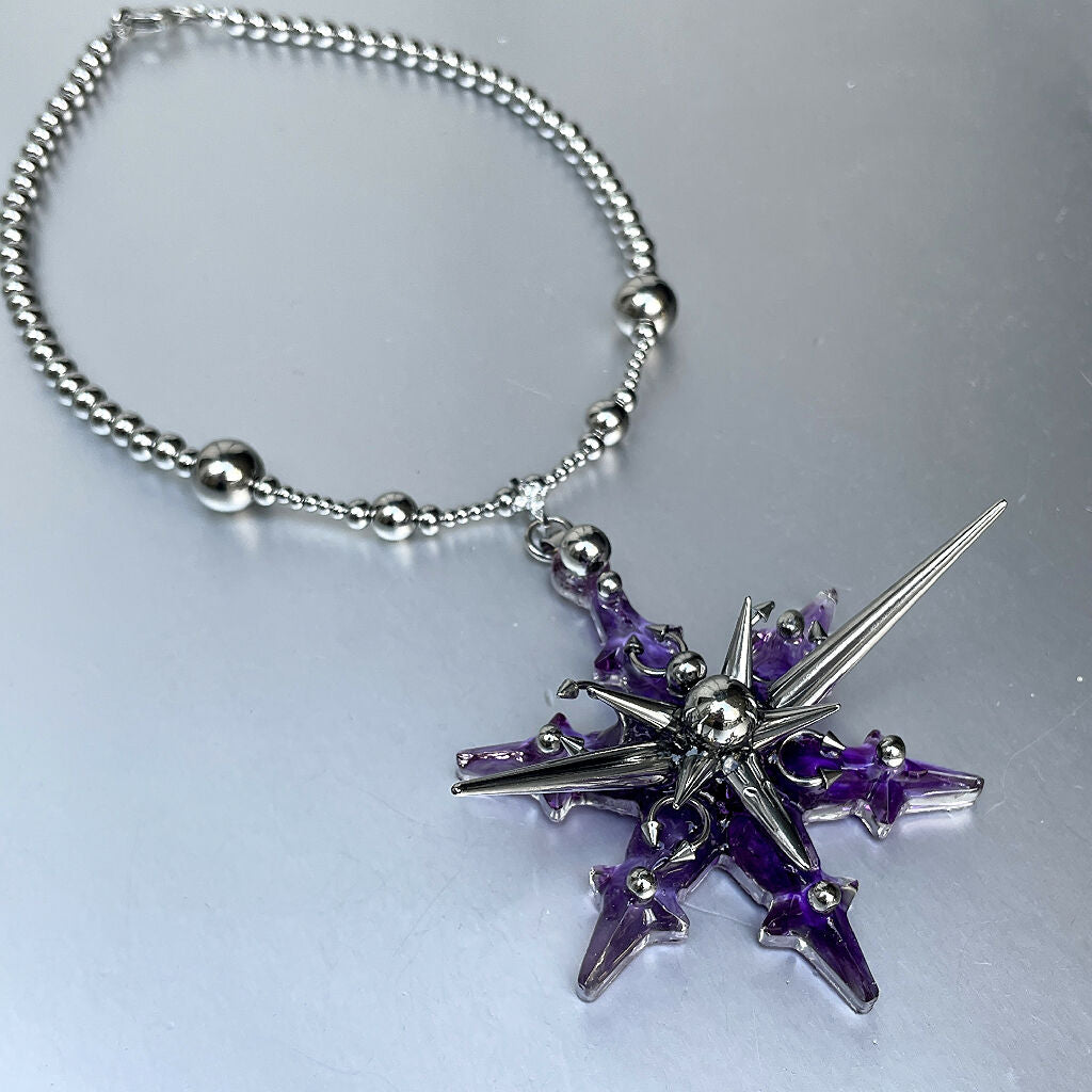 Aurora Spike necklace ( 4 different colors )