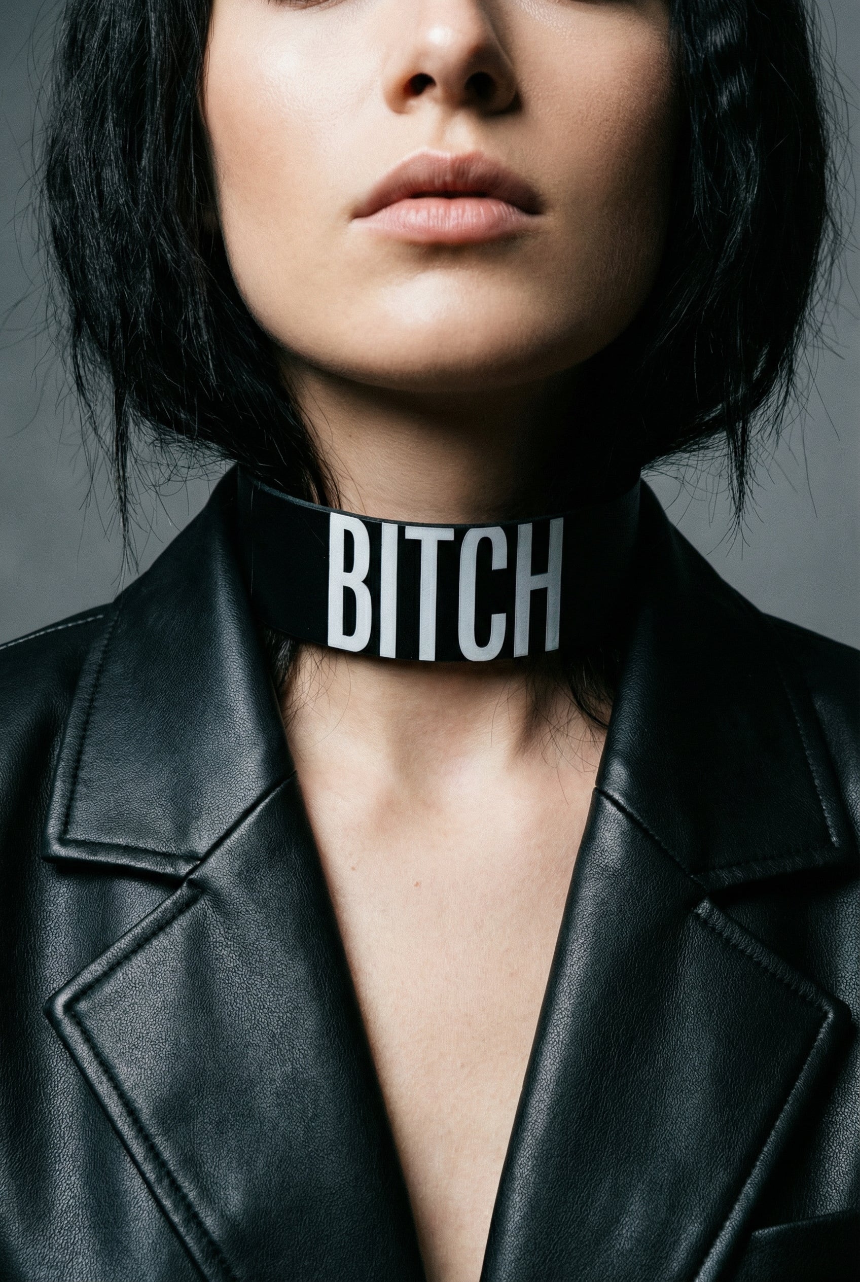 BDSM Collar XL "BITCH"
