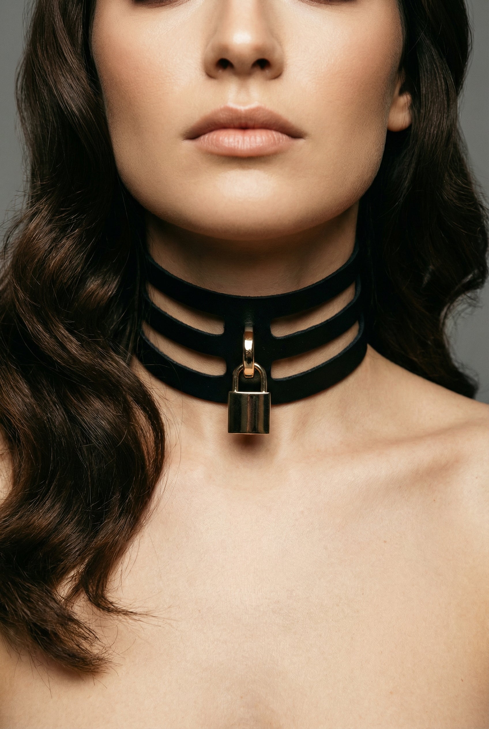 Custom Collar with Locket “RUNE”