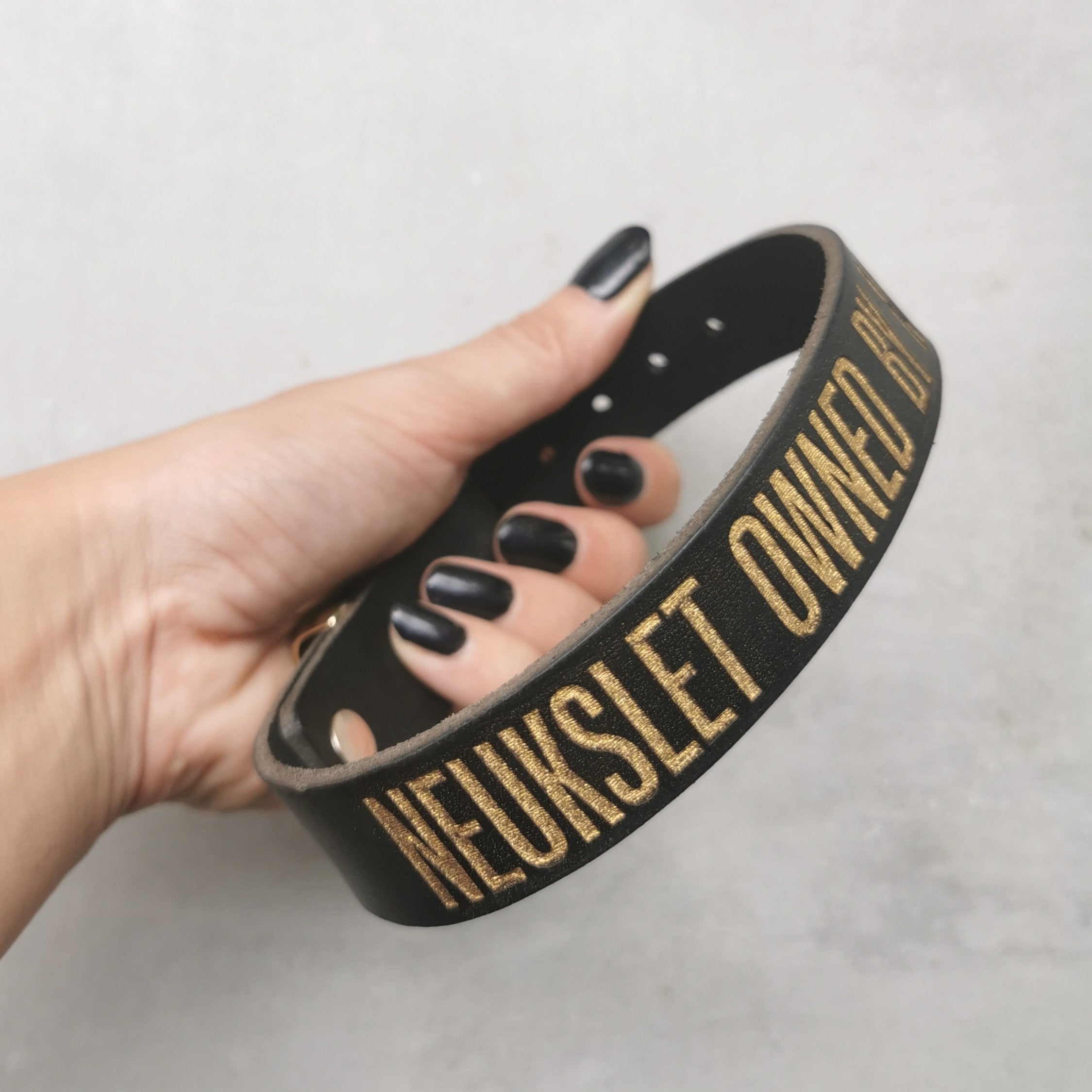 Custom BDSM Collar for Sub