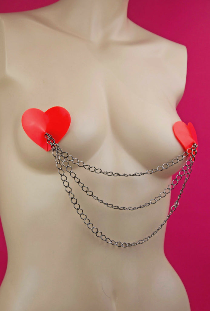 KrakenCounterCouture-pasties-burlesque-rubber-latex-hearts-chain-link-red-copy-scaled
