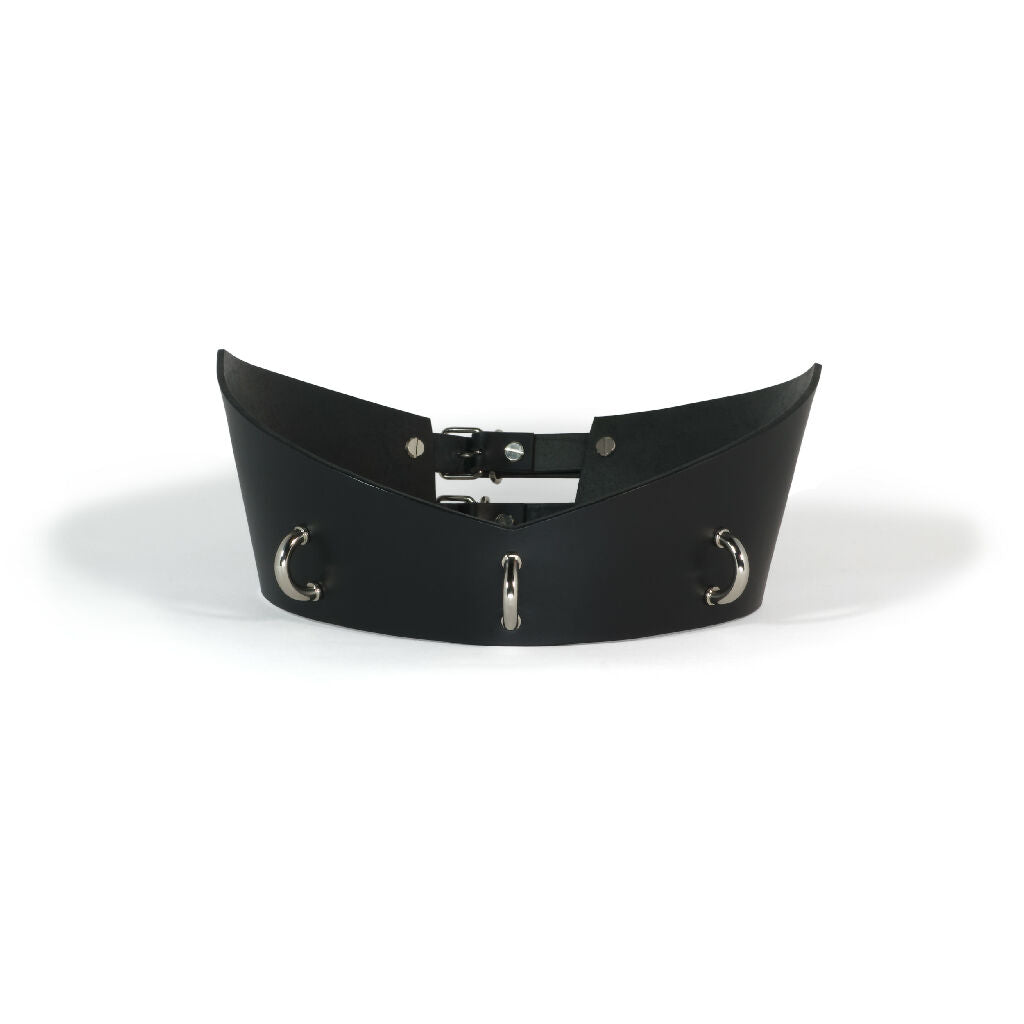 Leather Belt with D-rings